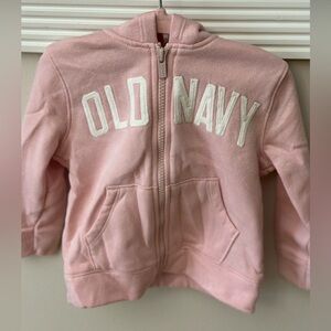Old Navy NEVER WORN Toddler Zip Up Hoodie